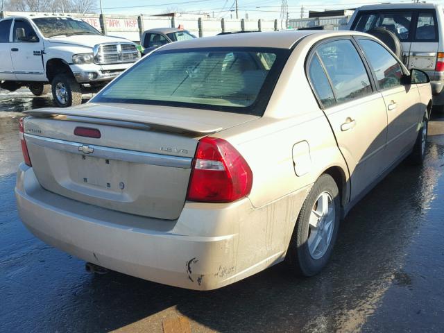 1G1ZT52895F232821 - 2005 CHEVROLET MALIBU LS TAN photo 4