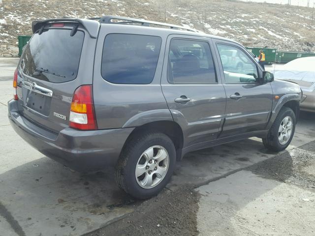 4F2CZ96114KM32906 - 2004 MAZDA TRIBUTE ES 石墨色 照片 4