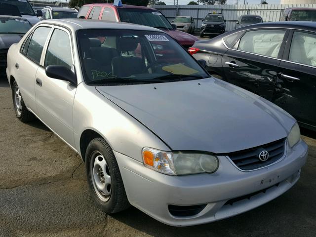 1NXBR12E91Z513718 - 2001 TOYOTA COROLLA CE GRAY photo 1