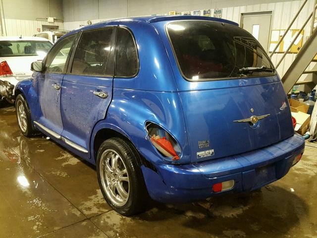 3A4FY58B16T283715 - 2006 CHRYSLER PT CRUISER BLUE photo 3