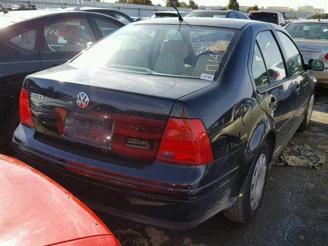 3VWRK69M91M184456 - 2001 VOLKSWAGEN JETTA GL BLACK photo 4