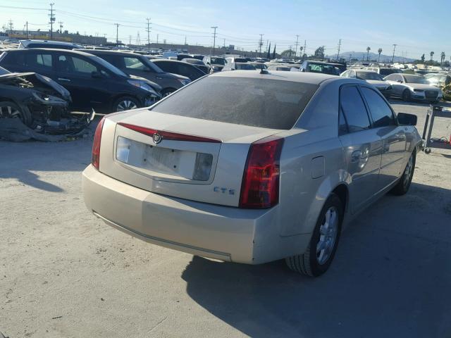 1G6DM57T570118593 - 2007 CADILLAC CTS TAN photo 4