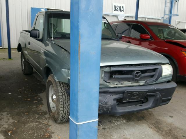 4F4YR12D73TM18144 - 2003 MAZDA B2300 GREEN photo 1