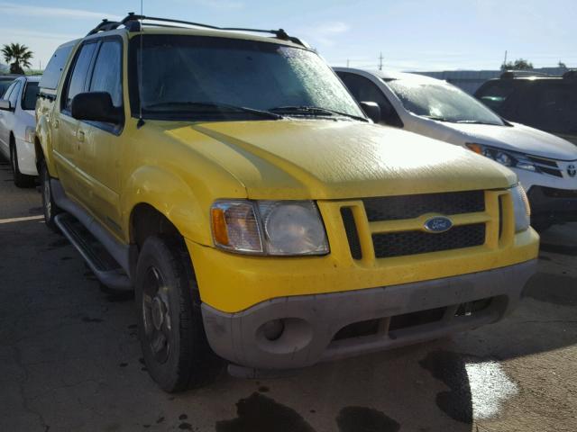 1FMZU67E02UD07353 - 2002 FORD EXPLORER S YELLOW photo 1