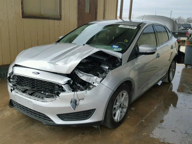 1FADP3F23HL341612 - 2017 FORD FOCUS SE SILVER photo 2