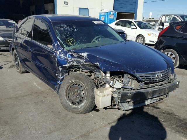 4T1BE32KX5U016602 - 2005 TOYOTA CAMRY LE BLUE photo 1