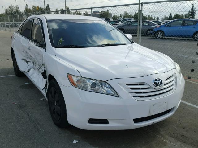 4T4BE46K79R096324 - 2009 TOYOTA CAMRY BASE WHITE photo 1