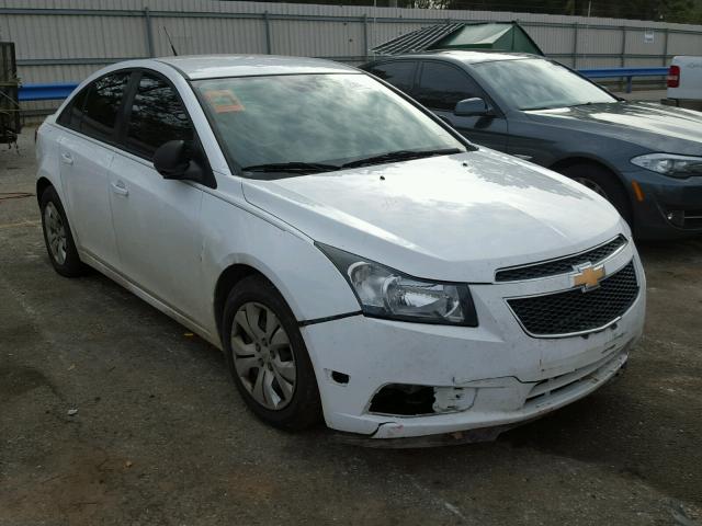 1G1PA5SH4D7239200 - 2013 CHEVROLET CRUZE LS WHITE photo 1