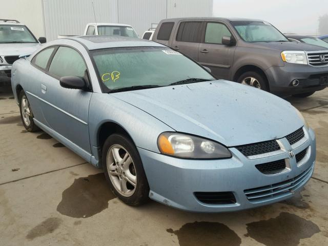 4B3AG42G94E107560 - 2004 DODGE STRATUS SX BLUE photo 1