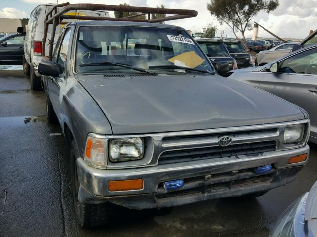 4TARN93P9SZ320661 - 1995 TOYOTA PICKUP 1/2 GRAY photo 1