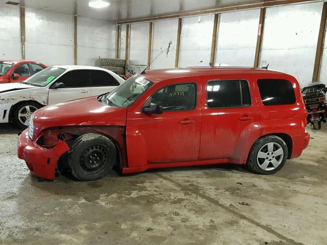 3GNBAAFW8BS543395 - 2011 CHEVROLET HHR LS RED photo 9