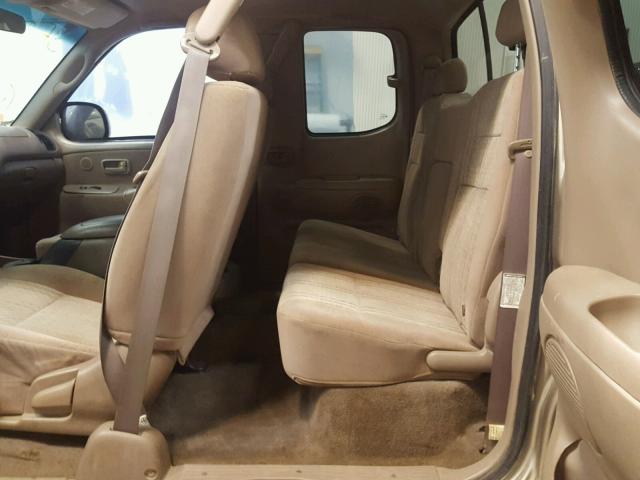 5TBBT44103S421494 - 2003 TOYOTA TUNDRA ACC GOLD photo 6