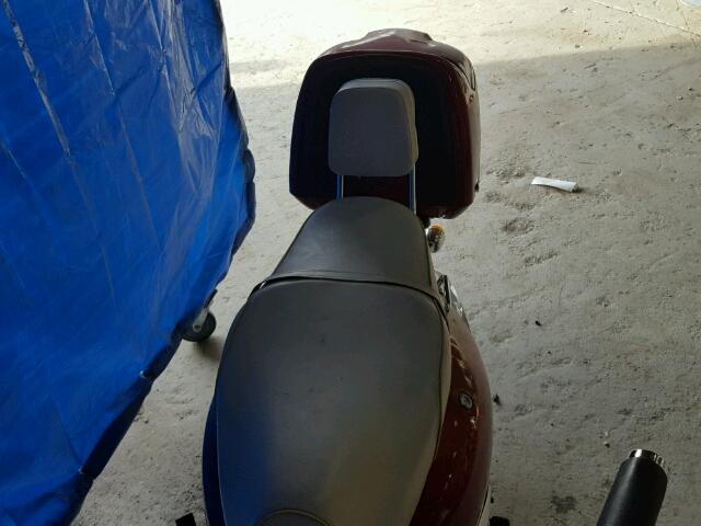 LYDYCTKH9G1500065 - 2016 YIBEN SCOOTER BURGUNDY photo 6