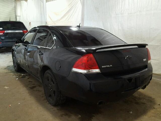 2G1WD58C669126350 - 2006 CHEVROLET IMPALA SUP 黑色 照片 3