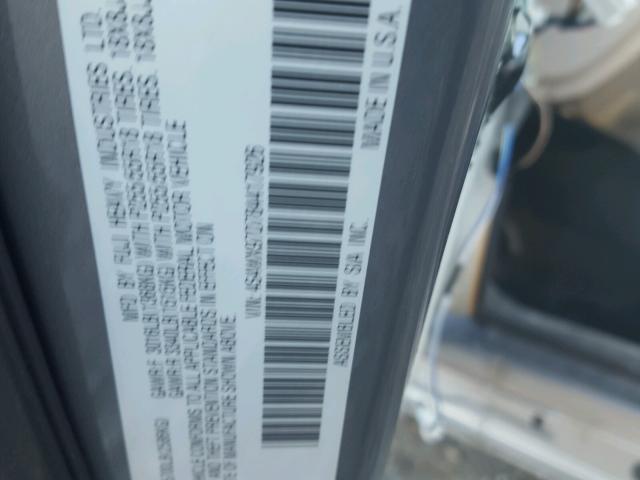 4S4WX97D784417926 - 2008 SUBARU TRIBECA LI GRAY photo 10