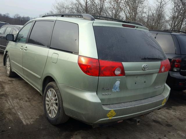 5TDBK23C49S027474 - 2009 TOYOTA SIENNA LE GREEN photo 3