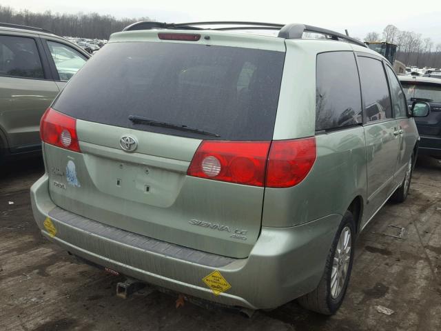 5TDBK23C49S027474 - 2009 TOYOTA SIENNA LE GREEN photo 4