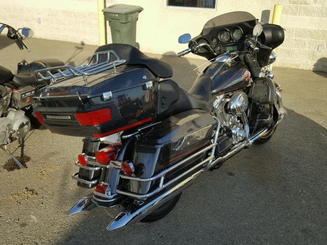 1HD1FCW306Y694851 - 2006 HARLEY-DAVIDSON FLHTCUI BLACK photo 4