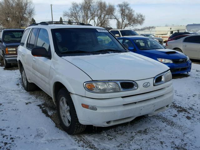 1GHDT13SX22303378 - 2002 OLDSMOBILE BRAVADA WHITE photo 1