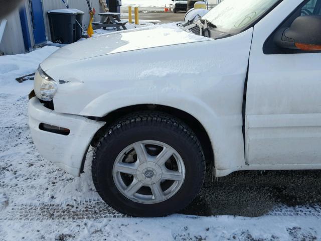 1GHDT13SX22303378 - 2002 OLDSMOBILE BRAVADA WHITE photo 10