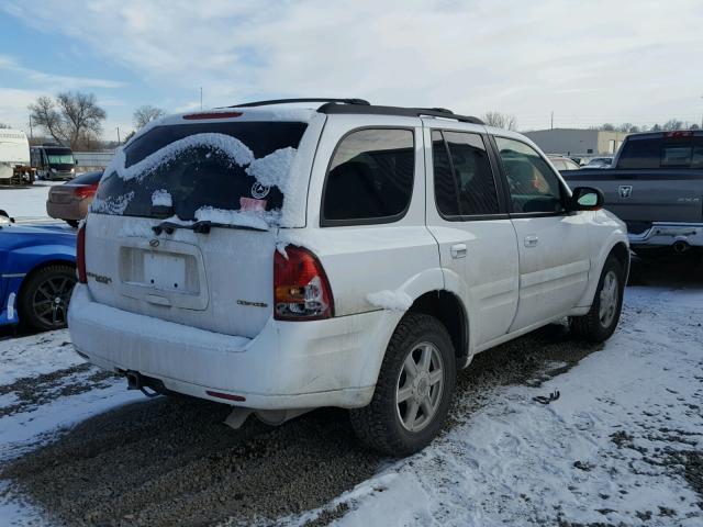 1GHDT13SX22303378 - 2002 OLDSMOBILE BRAVADA WHITE photo 4