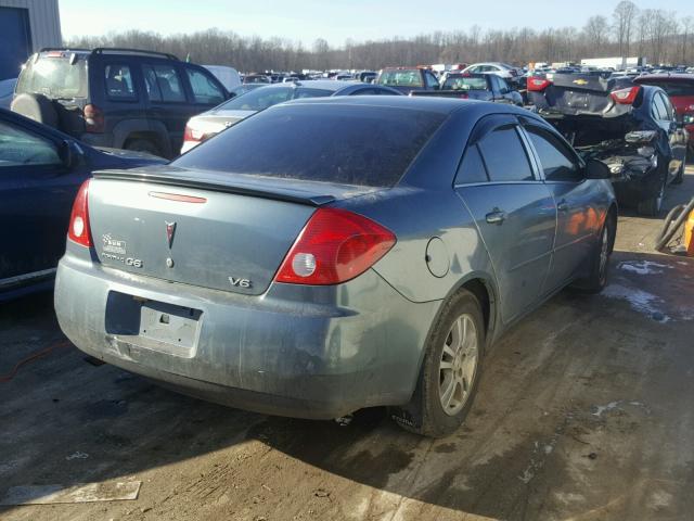 1G2ZG558164237875 - 2006 PONTIAC G6 SE1 GRAY photo 4