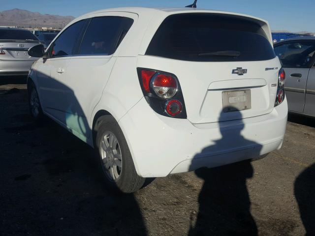 1G1JC6SB2D4175497 - 2013 CHEVROLET SONIC LT WHITE photo 3