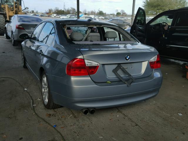 WBAVB33586KR79379 - 2006 BMW 330 I SILVER photo 3