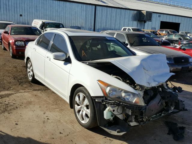 JHMCP26898C026204 - 2008 HONDA ACCORD EXL WHITE photo 1