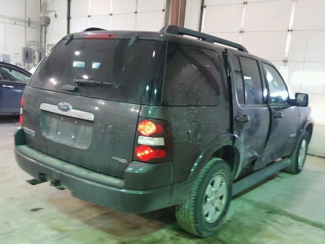 1FMEU73887UB59836 - 2007 FORD EXPLORER X GRAY photo 4