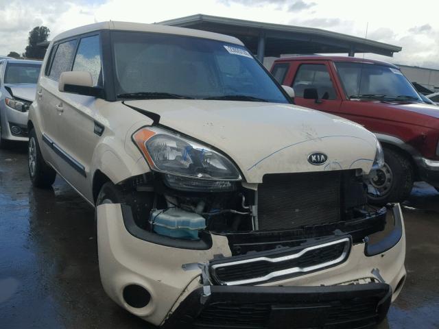 KNDJT2A59C7391999 - 2012 KIA SOUL WHITE photo 1