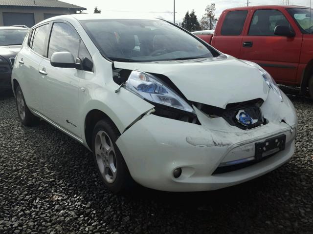 JN1AZ0CP3CT022180 - 2012 NISSAN LEAF SV CREAM photo 1