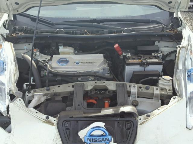 JN1AZ0CP3CT022180 - 2012 NISSAN LEAF SV CREAM photo 7