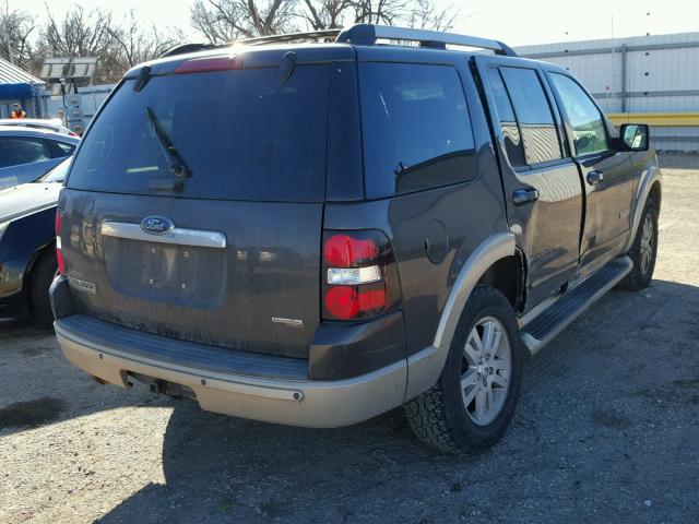 1FMEU74E46UA57114 - 2006 FORD EXPLORER E GRAY photo 4