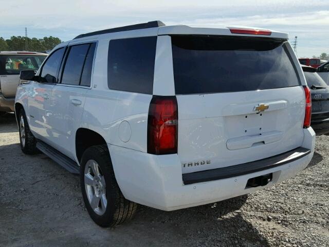 1GNSCBKC2FR121496 - 2015 CHEVROLET TAHOE C150 WHITE photo 3