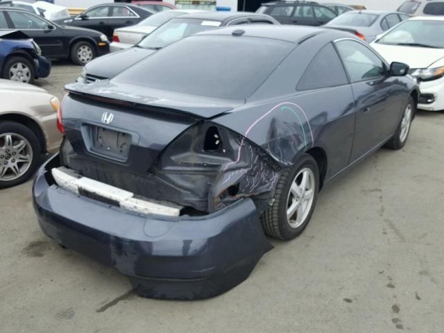 1HGCM72615A020501 - 2005 HONDA ACCORD EX BLACK photo 4