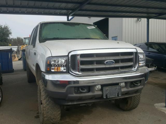 1FTNW21P74EC91097 - 2004 FORD F250 SUPER WHITE photo 1