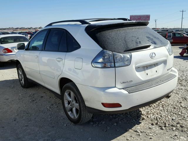 2T2HA31U35C061466 - 2005 LEXUS RX 330 WHITE photo 3