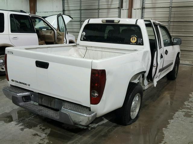 1GCCS339588188255 - 2008 CHEVROLET COLORADO L WHITE photo 4