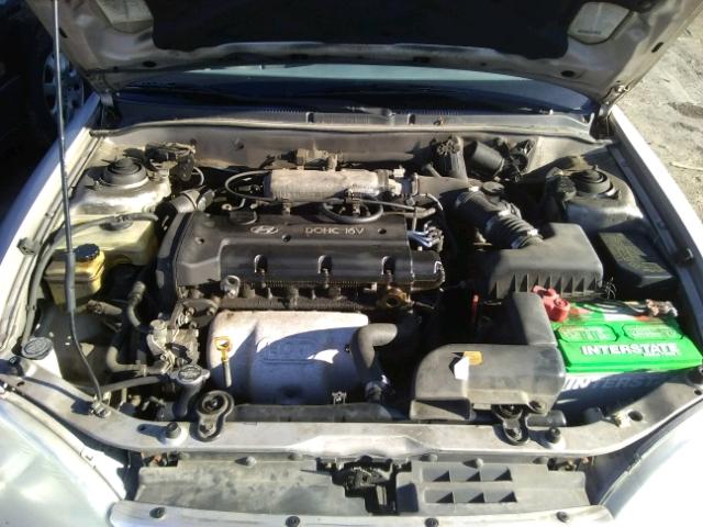 KMHJW25F7XU148317 - 1999 HYUNDAI ELANTRA BA SILVER photo 7