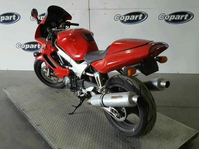 JH2SC361XWM000291 - 1998 HONDA VTR1000 F RED photo 3