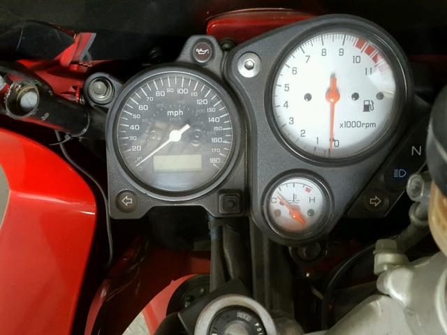 JH2SC361XWM000291 - 1998 HONDA VTR1000 F RED photo 8