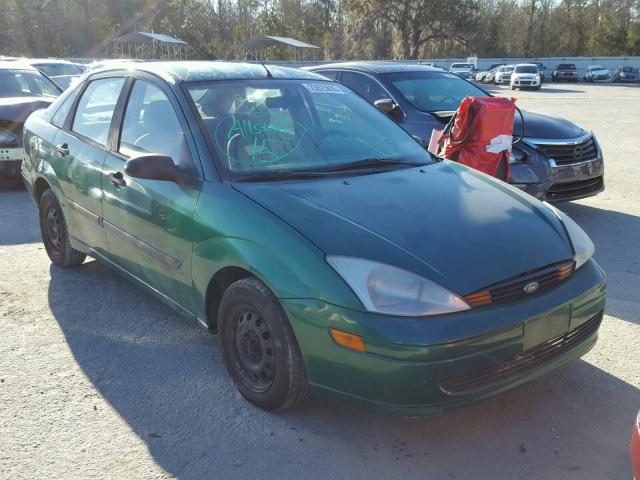 1FAFP33P22W188705 - 2002 FORD FOCUS LX GREEN photo 1