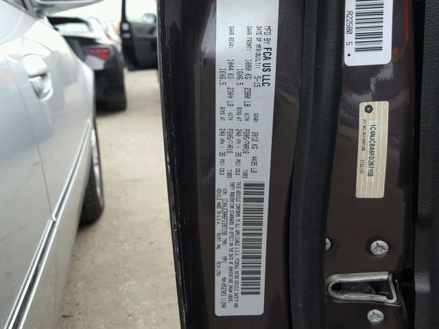 1C4NJCBA6FD397158 - 2015 JEEP COMPASS SP GRAY photo 10