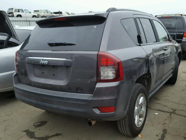 1C4NJCBA6FD397158 - 2015 JEEP COMPASS SP GRAY photo 4