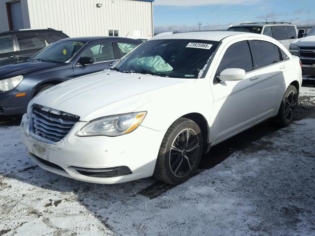 1C3CCBBB9DN762660 - 2013 CHRYSLER 200 TOURIN WHITE photo 2