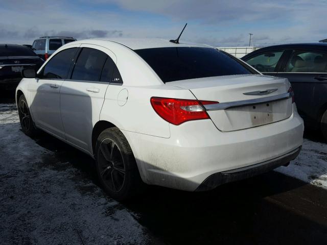 1C3CCBBB9DN762660 - 2013 CHRYSLER 200 TOURIN WHITE photo 3