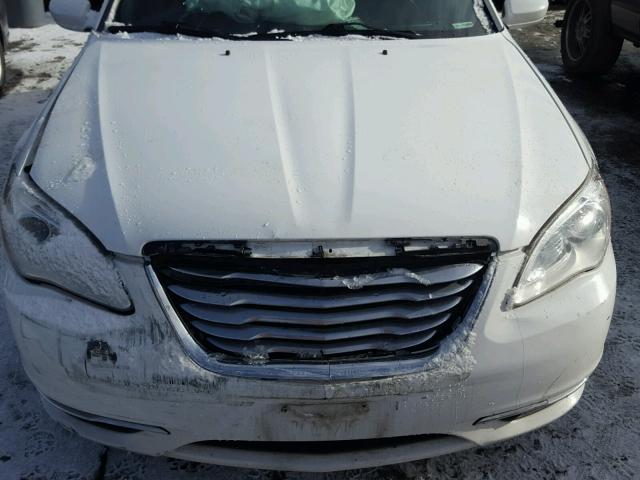 1C3CCBBB9DN762660 - 2013 CHRYSLER 200 TOURIN WHITE photo 9