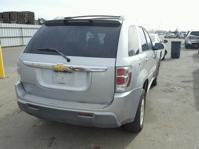 2CNDL63F466024924 - 2006 CHEVROLET EQUINOX LT SILVER photo 4