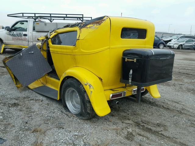 N0V1N23926008 - 1935 FORD MODEL A YELLOW photo 3